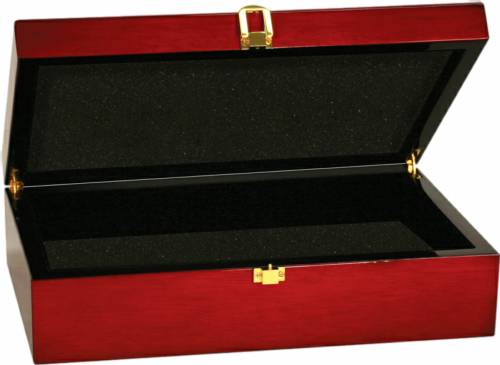 Rosewood Piano Finish Gift Box 7 3/4" x 6 1/4" x 2 3/8"