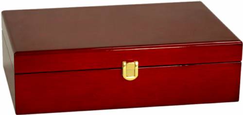 Rosewood Piano Finish Gift Box 7 3/4" x 6 1/4" x 2 3/8" #2