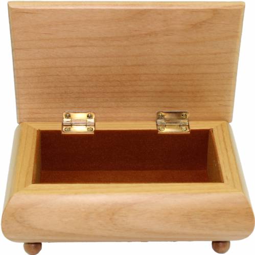 7" x 4 1/2" Red Alder Gift Box #3