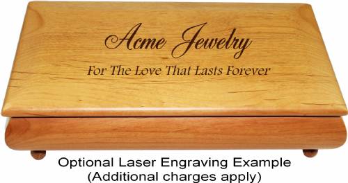 10 1/2" x 6 " Red Alder Gift Box #2