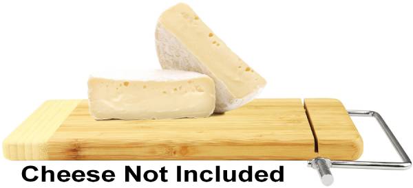 Bamboo Cutting Board with Cheese Cutter 12" x 6" #3