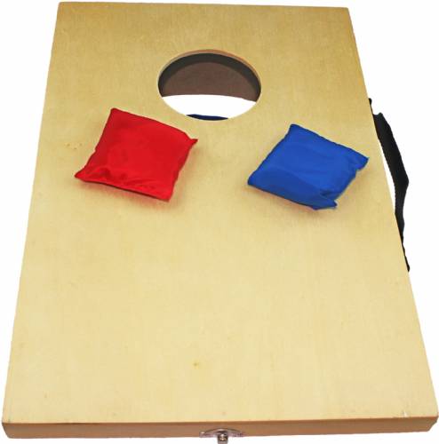 10 1/2" x 15 3/4" Mini Cornhole Bag Toss Game