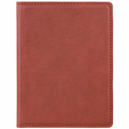 Rose Leatherette Passport Holder