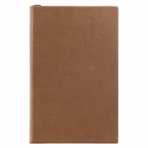 Dark Brown Leatherette Journal