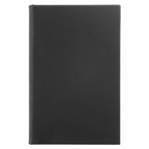Black & Gold Leatherette Journal
