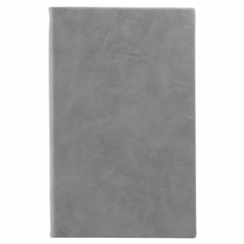 Gray Leatherette Journal