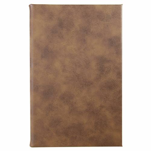 Rustic & Gold Leatherette Journal