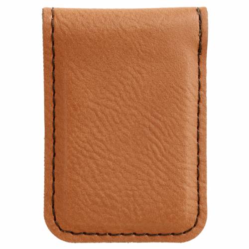 Rawhide Leatherette Money Clip