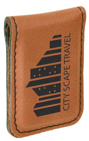 Rawhide Leatherette Money Clip #3