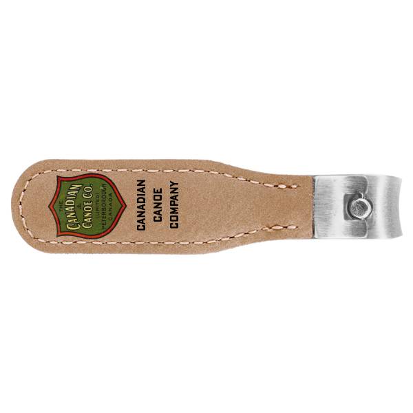 Light Brown Leatherette Nail Clipper #4