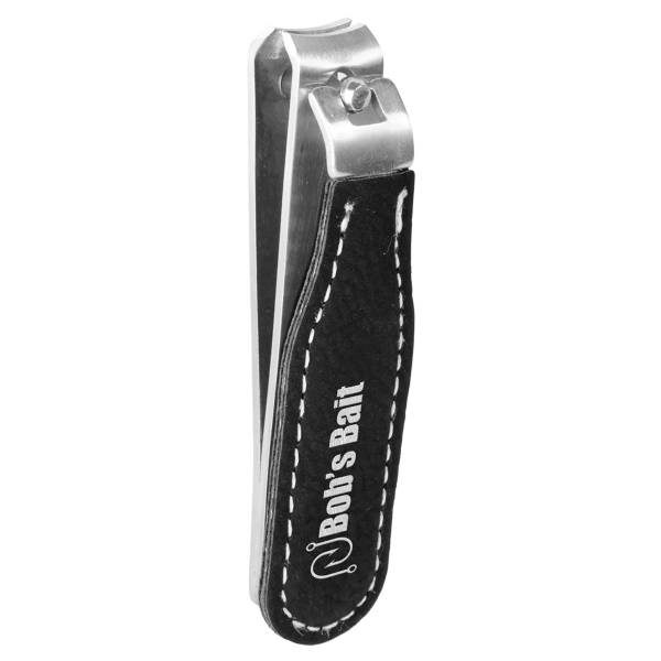 Black & Silver Leatherette Nail Clipper #3