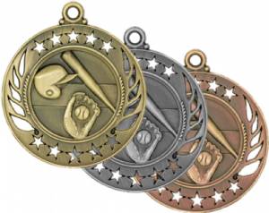 Galaxy Baseball Award Medal