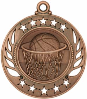 Galaxy Basketball Award Medal #4
