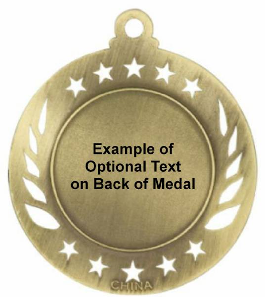 Galaxy Cheerleading Award Medal #6