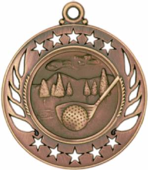 Galaxy Golf Award Medal #4
