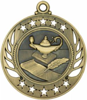 Galaxy Lamp of Knowledge Award Medal #2