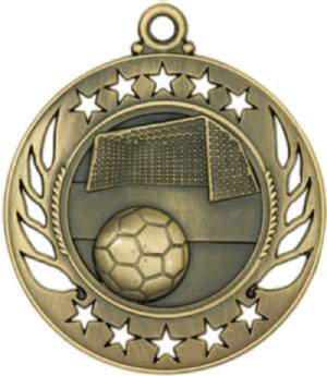 Galaxy Soccer Award Medal #2