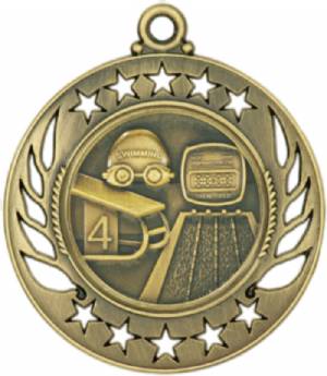 Galaxy Swim Award Medal #2