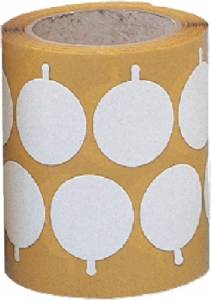 1 3/4" Double Sided Tape Disks - Sold Individually