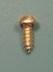 1/4" Gold Phillips Screw #2