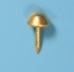 3/8" Gold Cone Head Plaque Nail #2