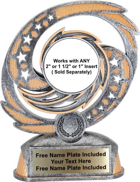 6 1/2" Hurricane Award with Insert Holder