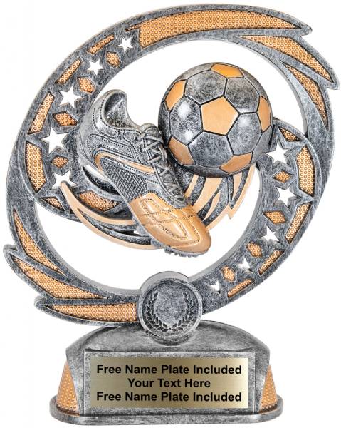 7 1/2" Soccer Hurricane Award