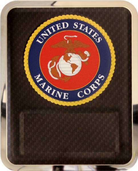 10 1/2" x 13" US Marine Corps Licensed Plaque Blank Made in USA