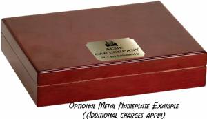 Rosewood Piano Gloss Finish Humidor Gift Set #3