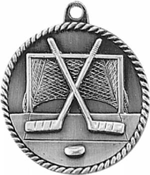 High Relief Hockey Award Medal #3