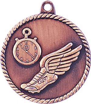 High Relief Track Award Medal #4