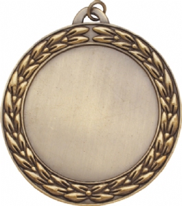 2 3/4" Wreath Award Medal with 2" Insert Holder