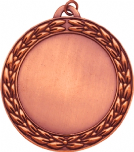 2 3/4" Wreath Award Medal with 2" Insert Holder #3