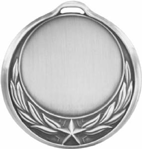 Antique Finish 2 3/4" Insert Holder Award Medal #2