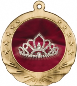 Tiara Award Medal with Color Insert