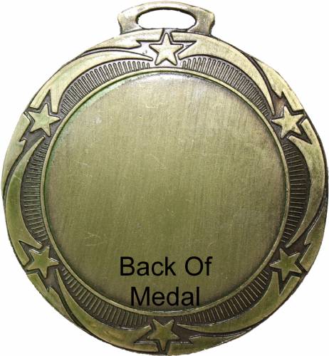 Antique Finish 2 3/4" Insert Holder Award Medal | Insert Holder Medals