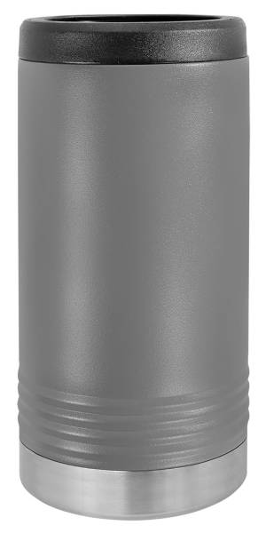 Dark Gray Polar Camel Vacuum Insulated Slim Can Beverage Holder