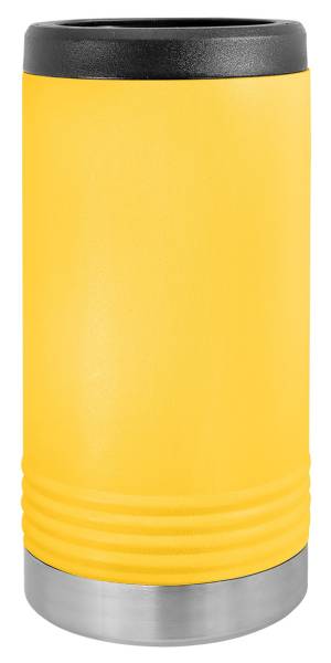 Yellow Polar Camel Vacuum Insulated Slim Can Beverage Holder