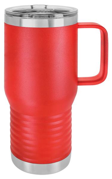 Red 20oz Polar Camel Vacuum Insulated Travel Mug with Slider Lid