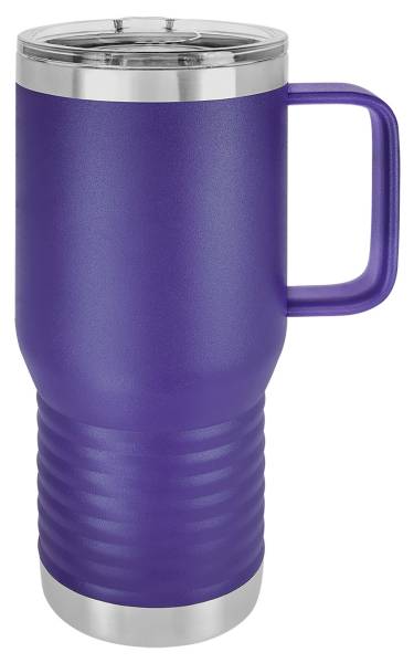 Purple 20oz Polar Camel Vacuum Insulated Travel Mug with Slider Lid