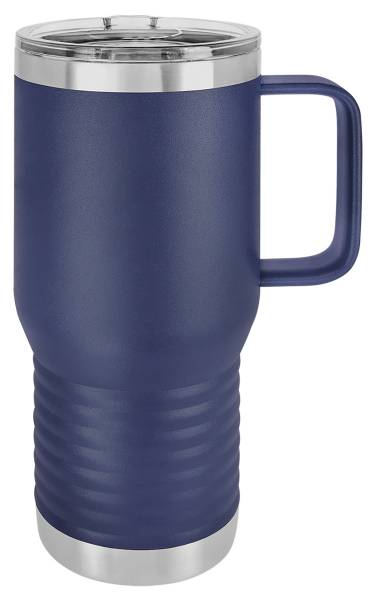 Navy Blue 20oz Polar Camel Vacuum Insulated Travel Mug with Slider Lid