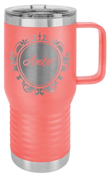 Coral 20oz Polar Camel Vacuum Insulated Travel Mug with Slider Lid #2