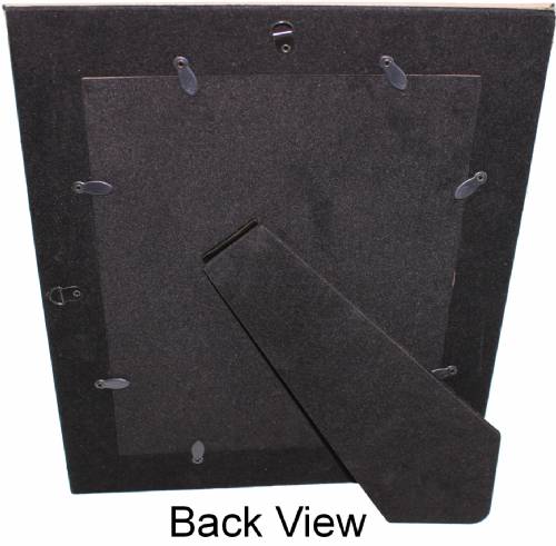 8" x 10" Dark Brown Leatherette Picture Frame #6