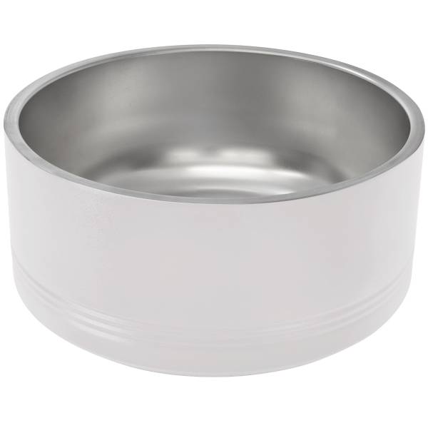 64oz. Polar Camel Stainless Steel Medium Pet Bowl #12