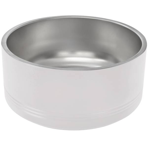 64oz. Polar Camel Stainless Steel Pet Bowl Small #12