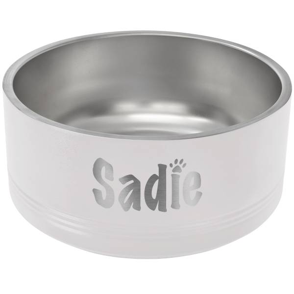 64oz. Polar Camel Stainless Steel Medium Pet Bowl #13