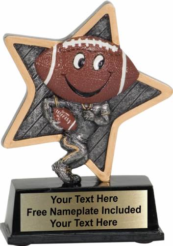 5" Football Little Pal Series Resin