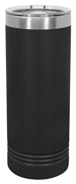 Black 22oz Polar Camel Skinny Vacuum Insulated Tumbler