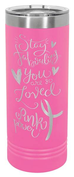 Pink 22oz Polar Camel Skinny Vacuum Insulated Tumbler #2
