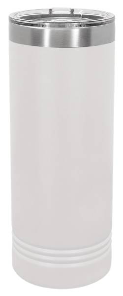 White 22oz Polar Camel Skinny Vacuum Insulated Tumbler